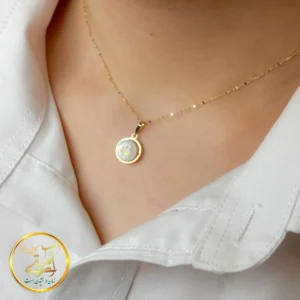 آویز گردنبند طلا مدل درخت سواروسکی